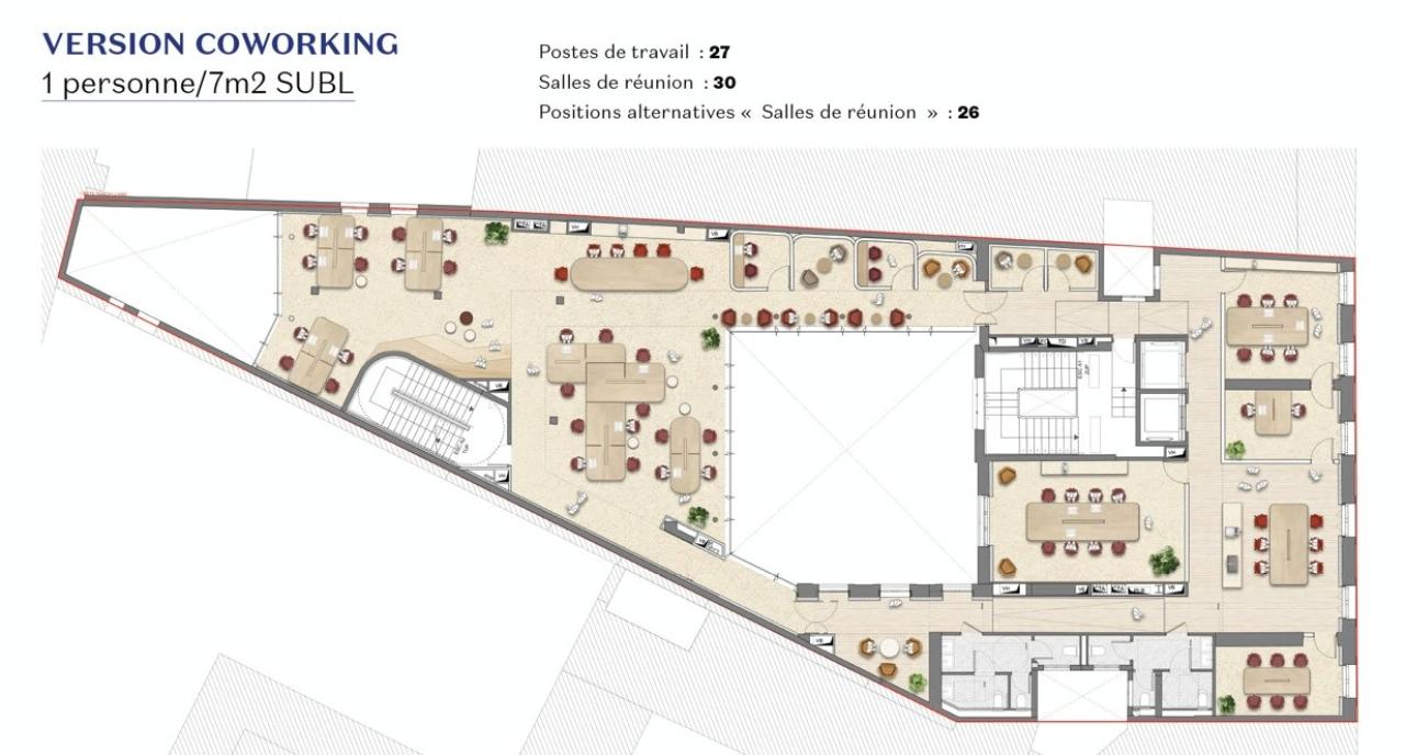 Bureau Paris 2602m² Location bureau Paris OLBUR2205002 20